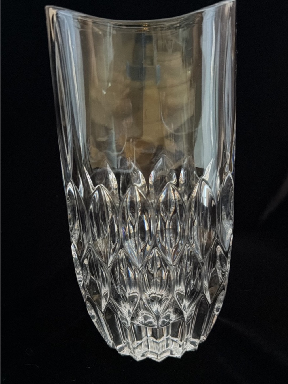 Gorham Althea Crystal 9” Vase